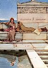 Xanthe and Phaon by Sir Lawrence Alma-Tadema